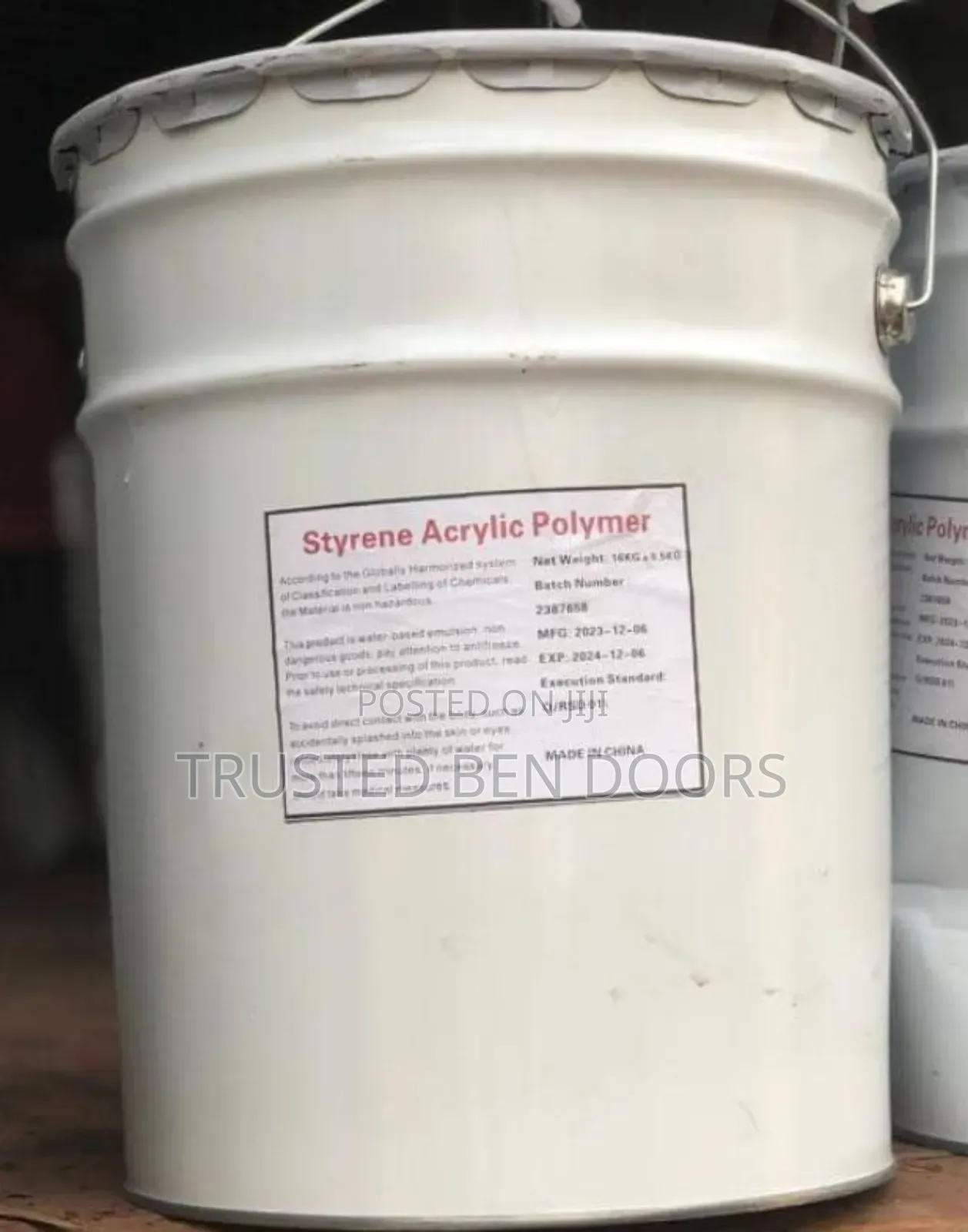 Vanish Polish 16kg Bucket for Concrete Stamp Works
