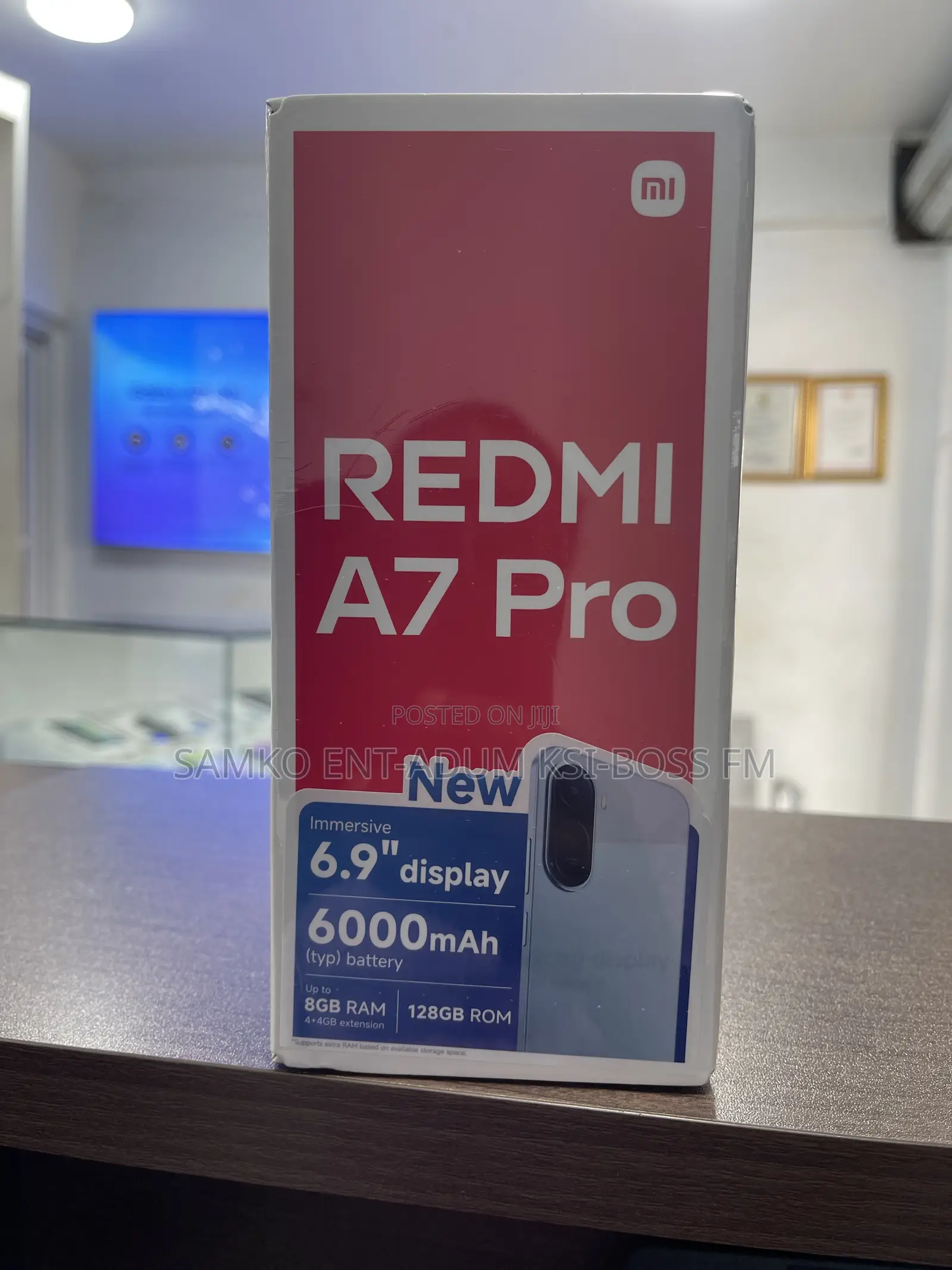 New Xiaomi Redmi A7 Pro 128 GB Black
