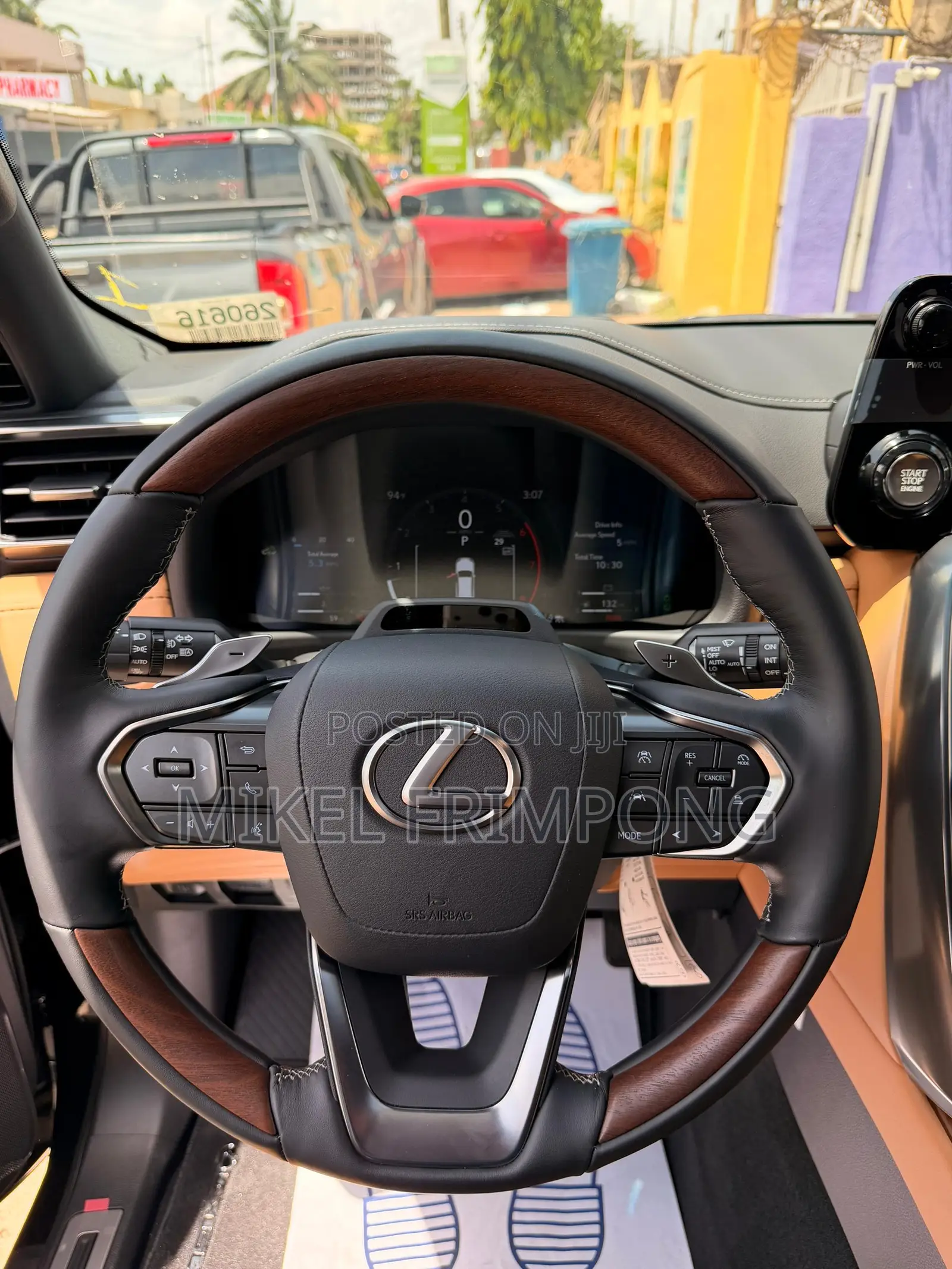 New Lexus LX 500d 2026 Black
