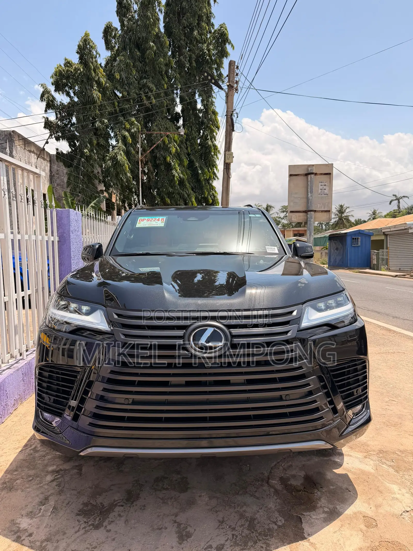 New Lexus LX 500d 2026 Black