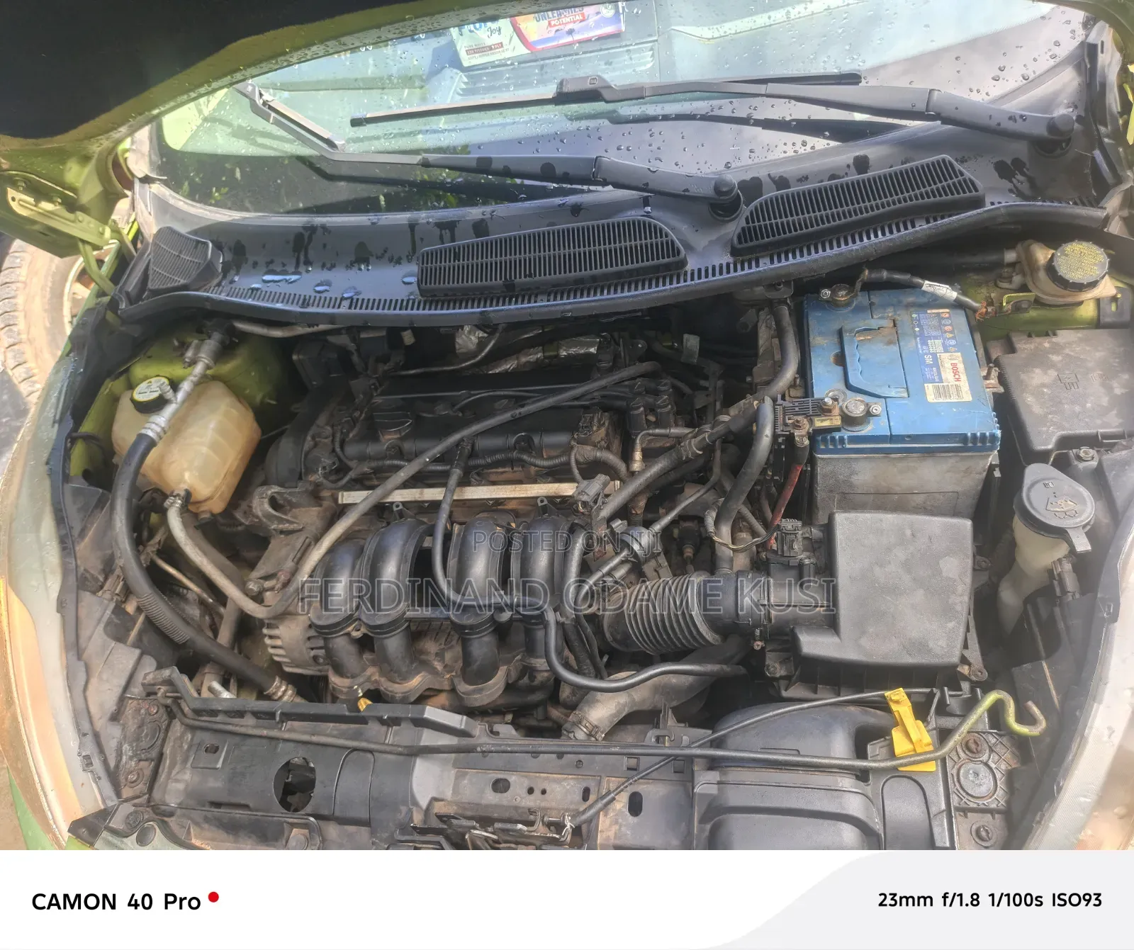 Ford Fiesta SEL 2011 Green