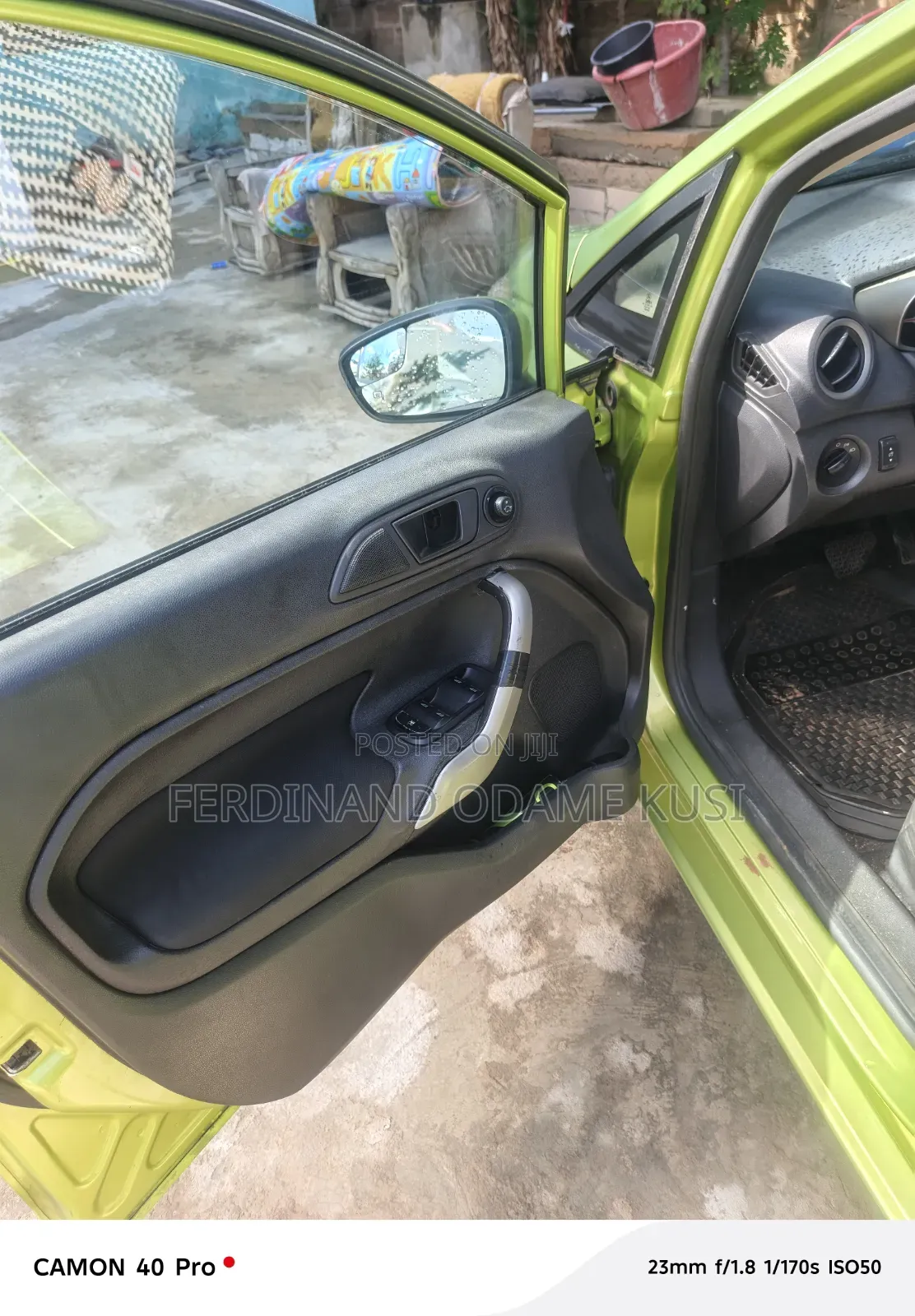 Ford Fiesta SEL 2011 Green