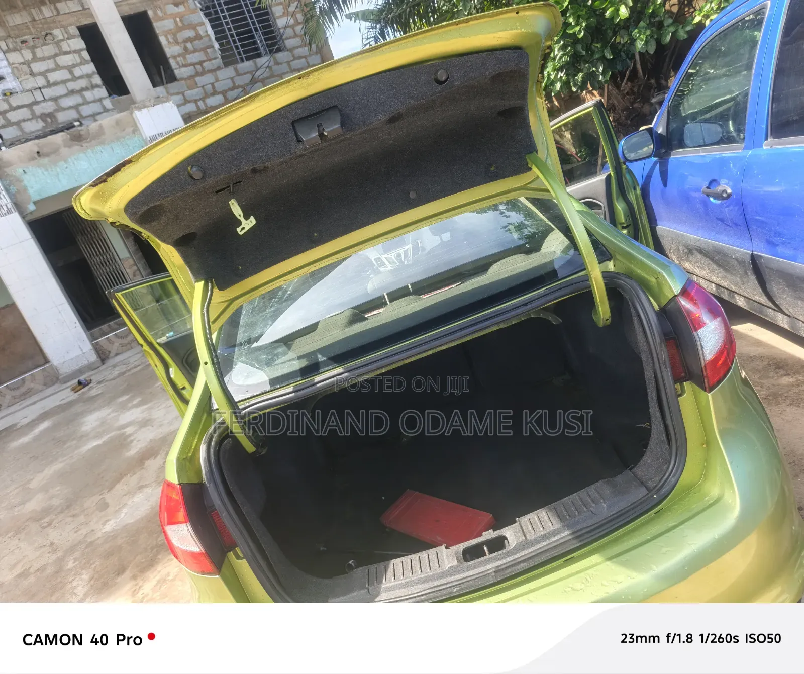 Ford Fiesta SEL 2011 Green