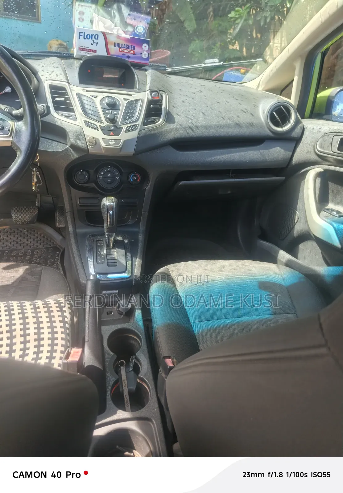 Ford Fiesta SEL 2011 Green