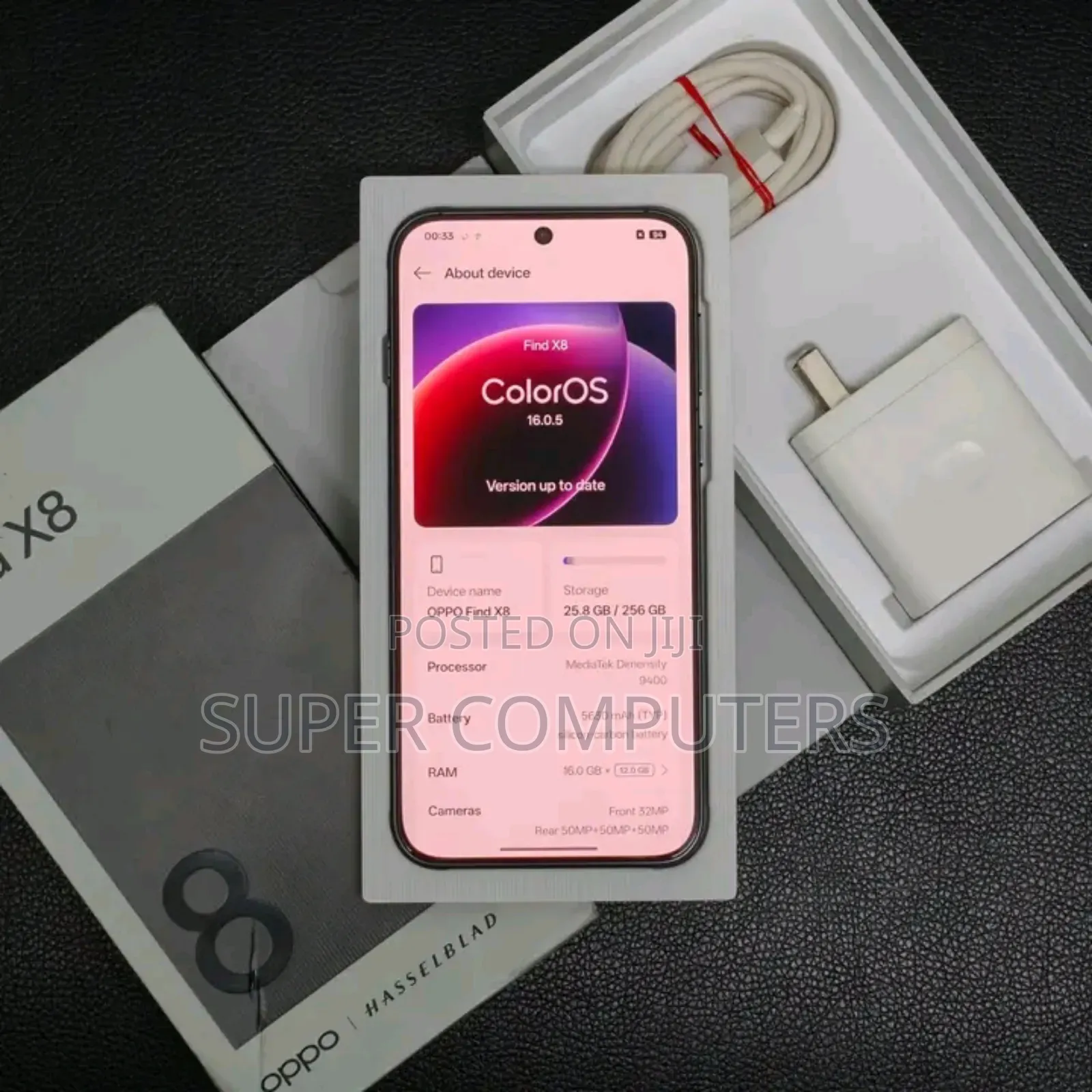 New Oppo Find X8 256 GB Gray