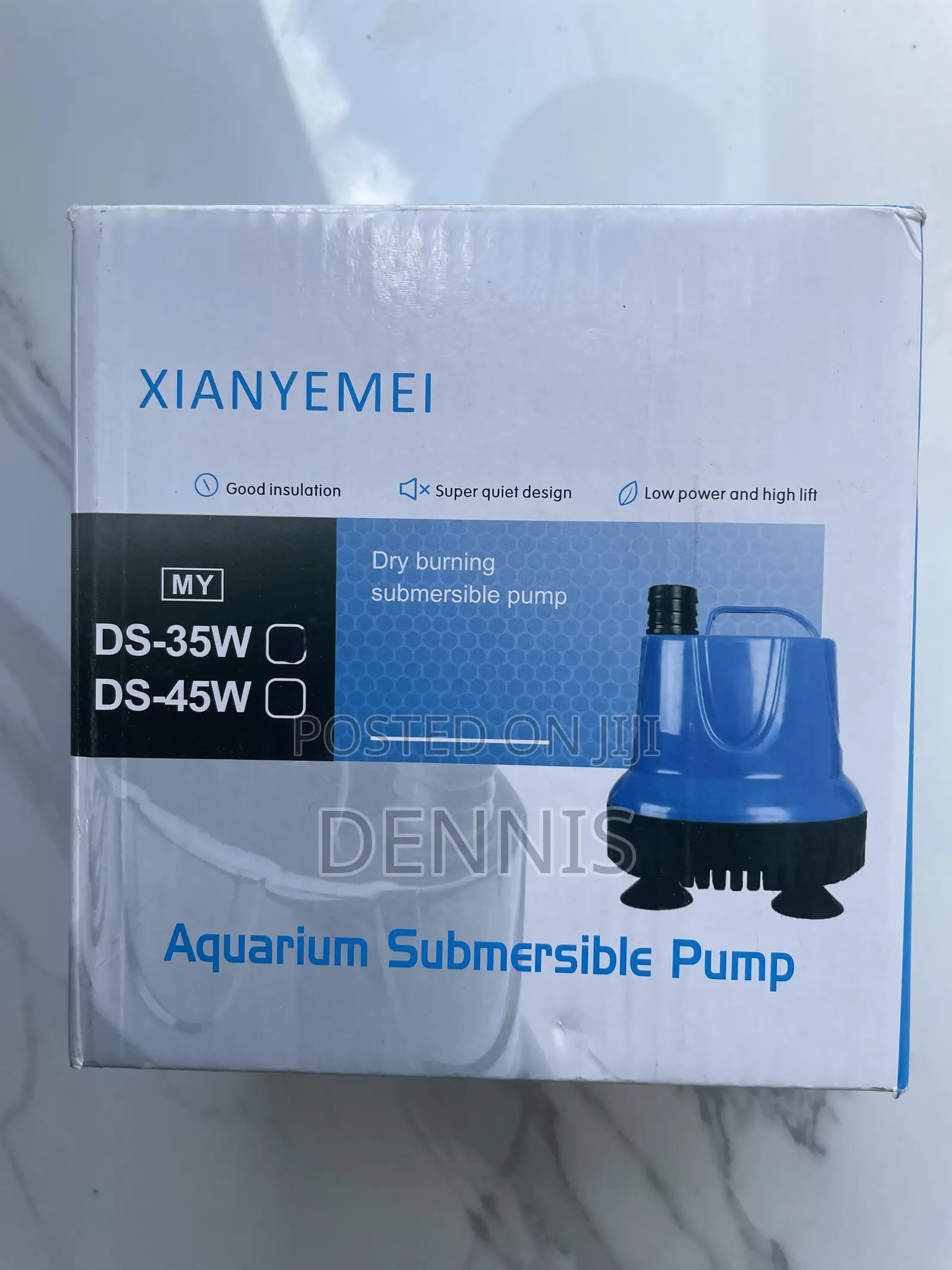 Aquarium Submersible Water Fountain Silent Water Pump 110v-240v 35w