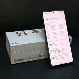 New Xiaomi Redmi Note 13 Pro 256 GB Black