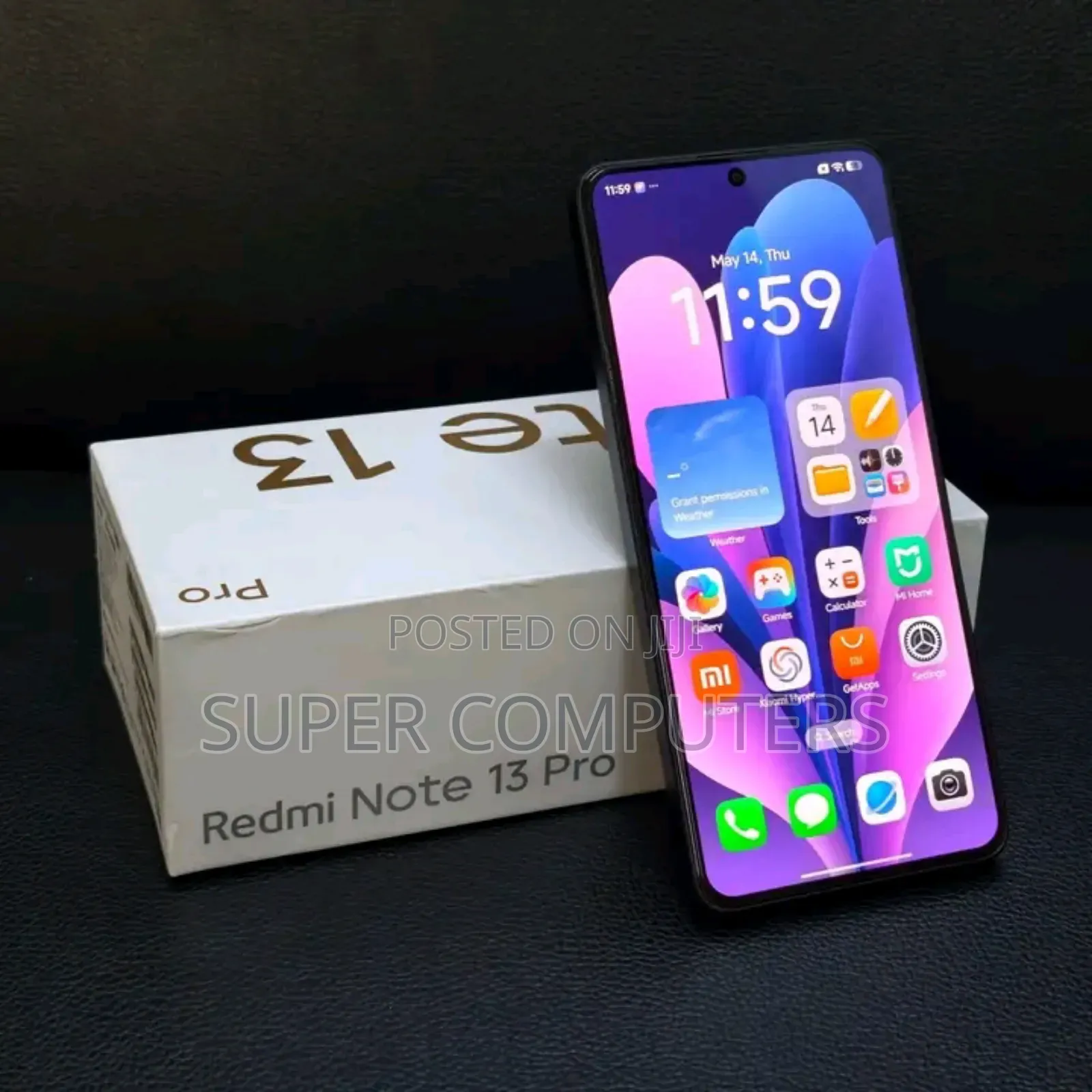 New Xiaomi Redmi Note 13 Pro 256 GB Black