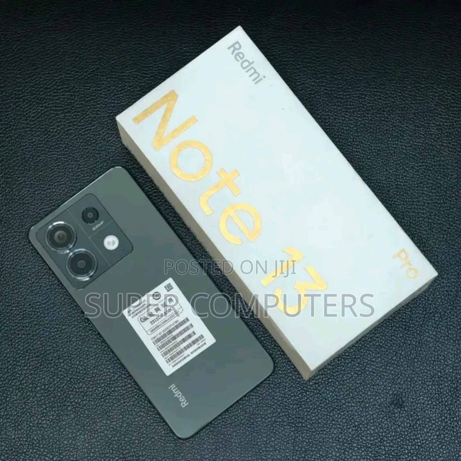 New Xiaomi Redmi Note 13 Pro 256 GB Black
