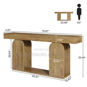 Console Table (Long)Rustic Style