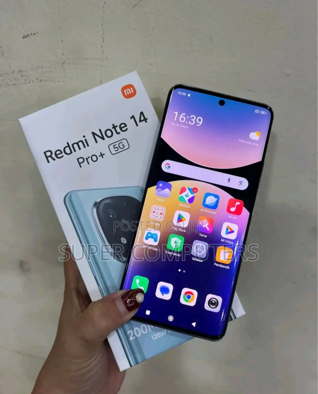 New Xiaomi Redmi Note 14 Pro+ 5G 256 GB Gray