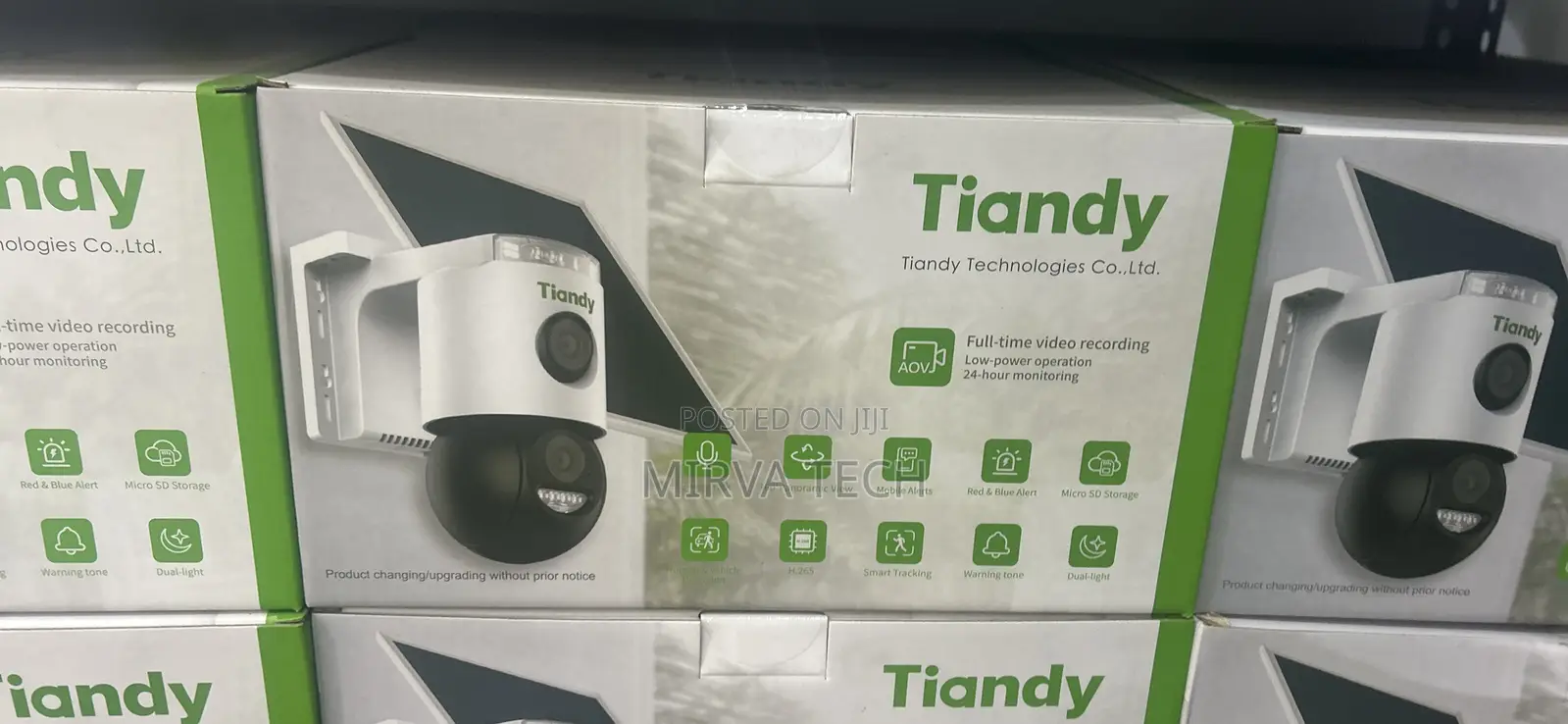 Tiandy 4g Dual Lens Solar Ptz Aov Camera 6mp Tc-h363n 9da-4