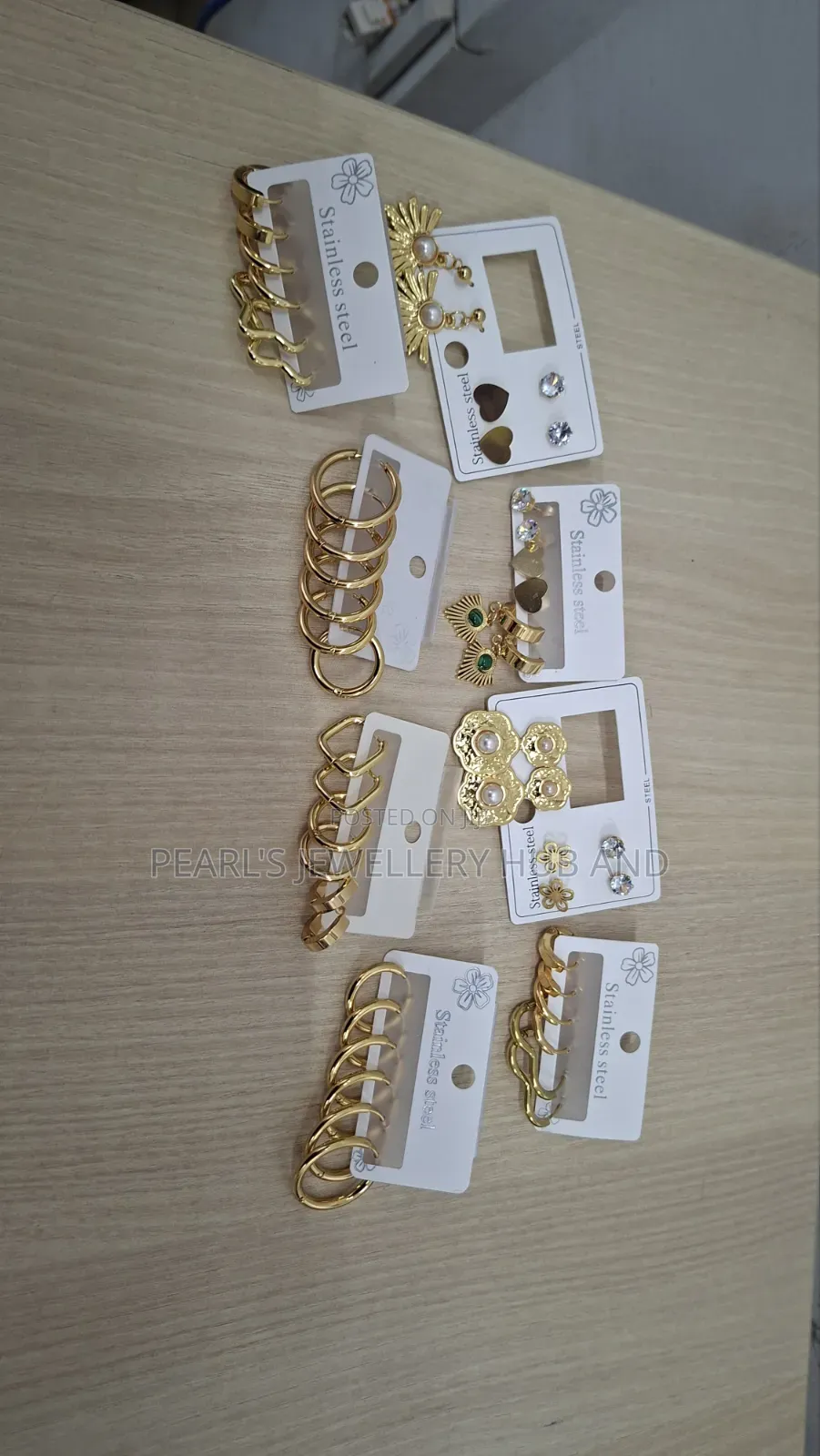 Stainless Earrings for Ladies