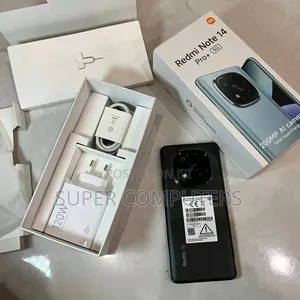 New Xiaomi Redmi Note 14 Pro+ 5G 256 GB Black