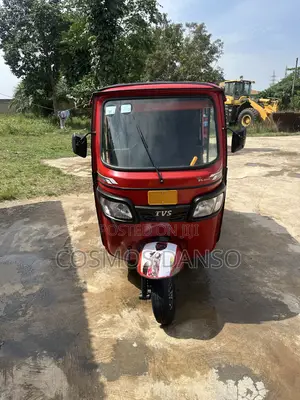 TVS King Deluxe Plus iTouch Start 2025 Red