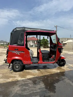 TVS King Deluxe Plus iTouch Start 2025 Red