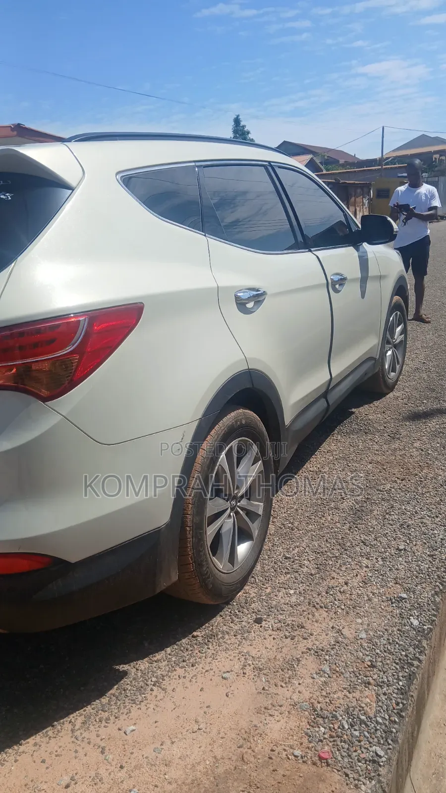 Hyundai Santa Fe Limited AWD 2016 White