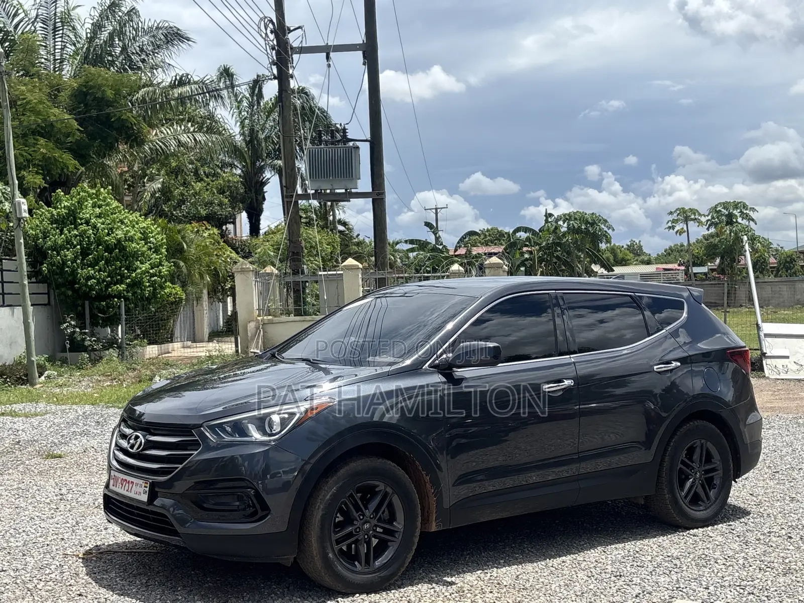 Hyundai Santa Fe Limited AWD 2016 Gray