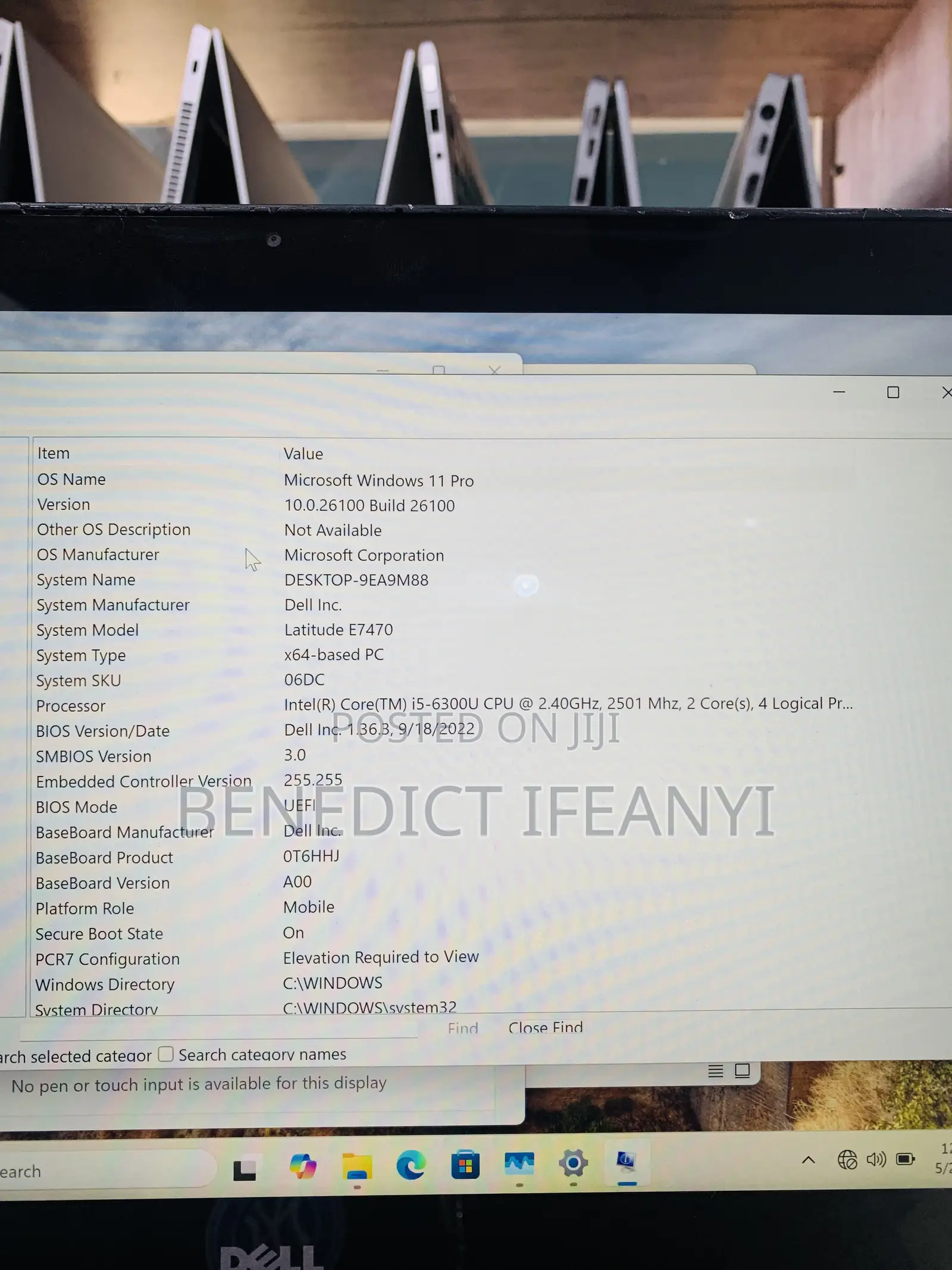 Laptop Dell Latitude E7470 8GB Intel Core i5 SSD 256GB