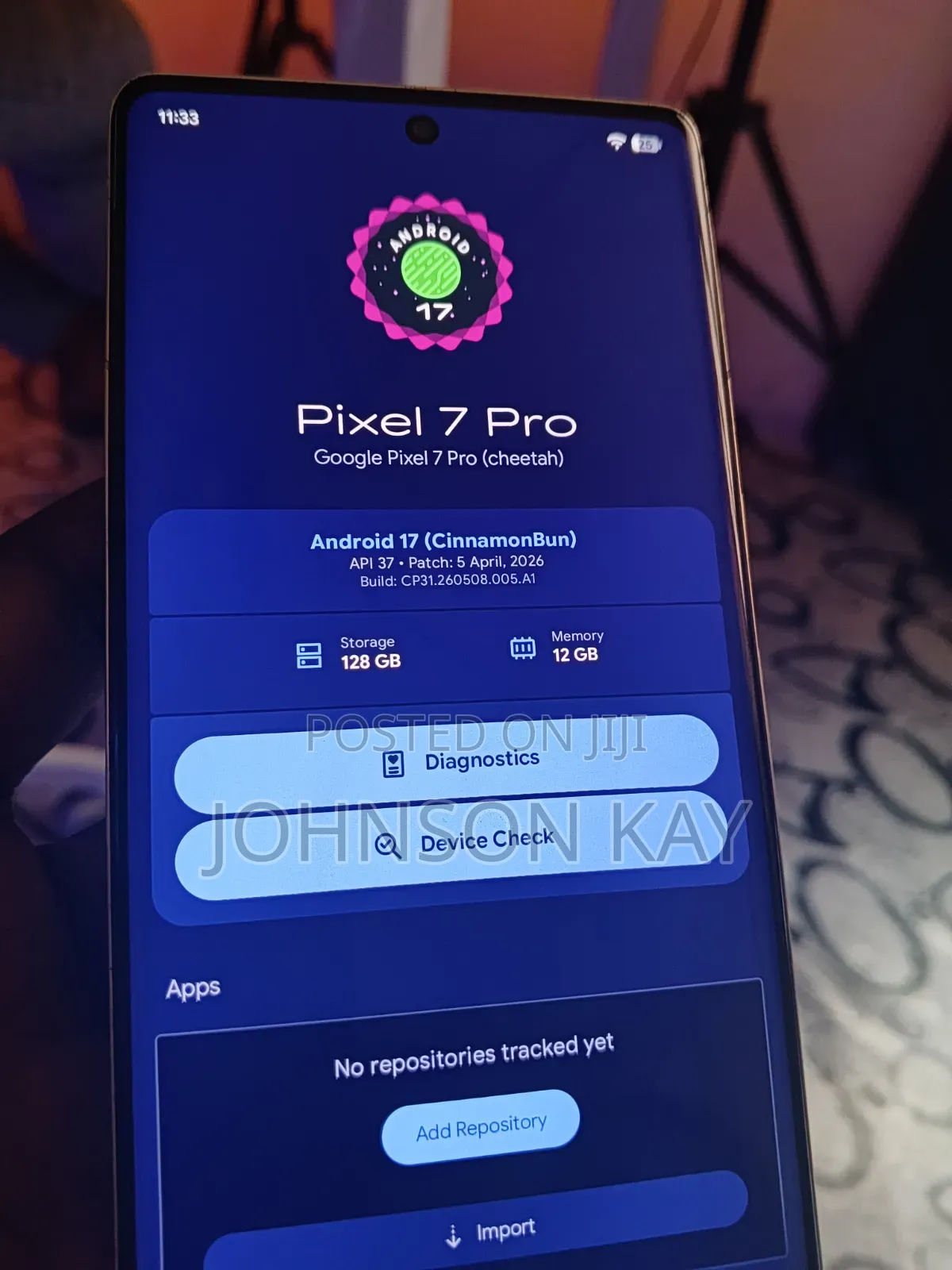Google Pixel 7 Pro 128 GB Green