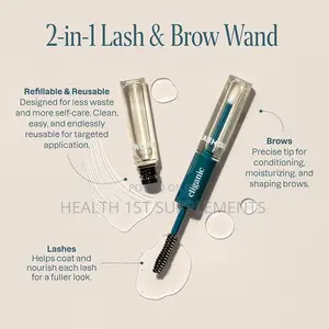 Cliganic, Organic Castor Oil, Hexane Free, Lash Brow Set, 120 Ml