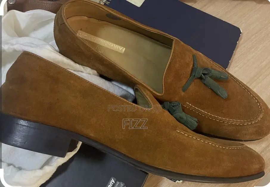 Thrift Brown Suede Fairfax And Favor For Sale