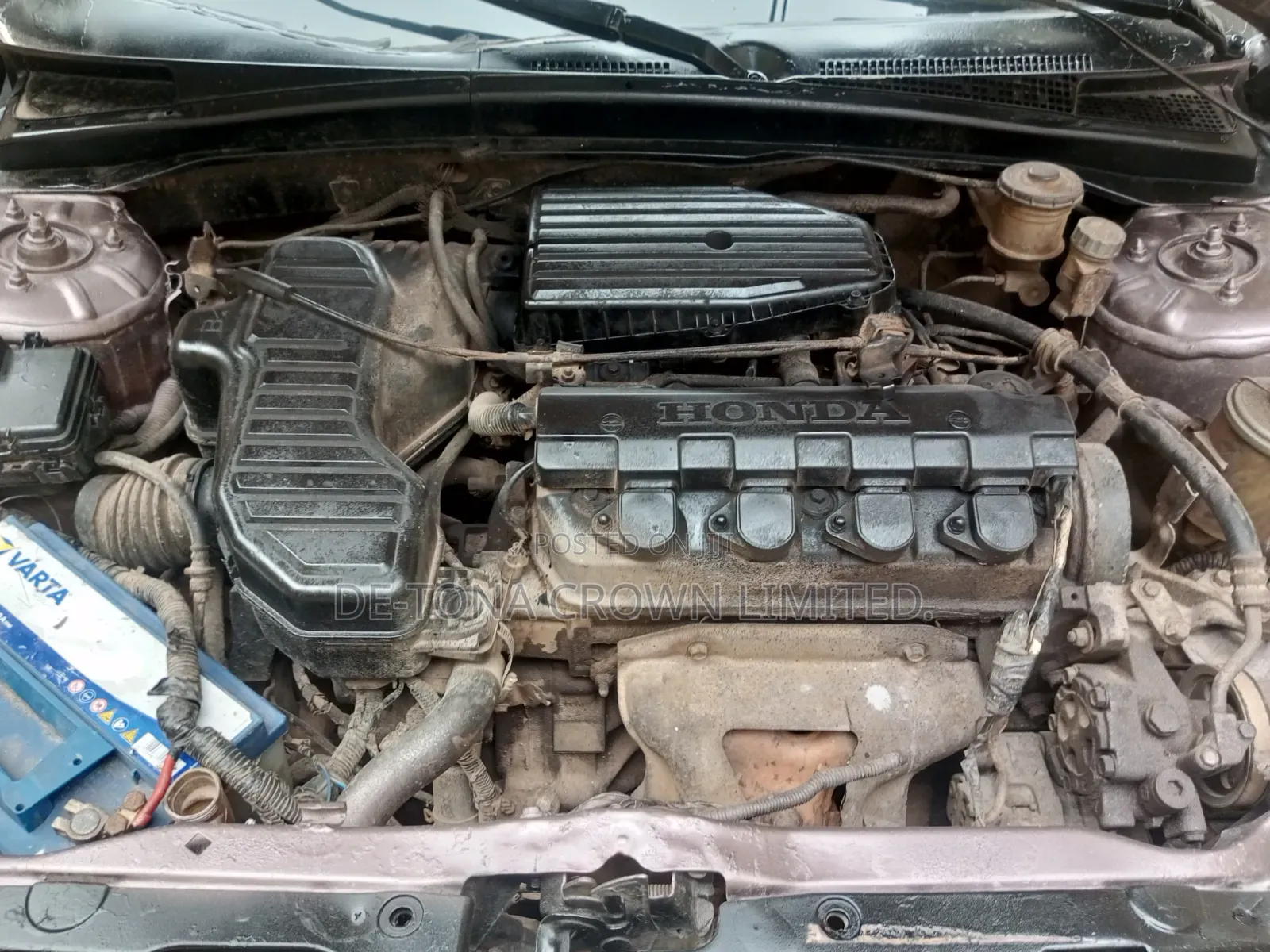 Honda Civic DX 2dr Coupe (1.7L 4cyl 5M) 2002 Brown