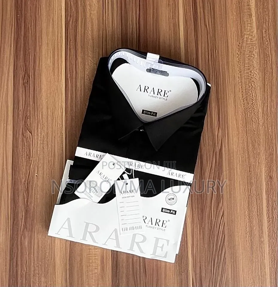 Official Plain Black Shirt