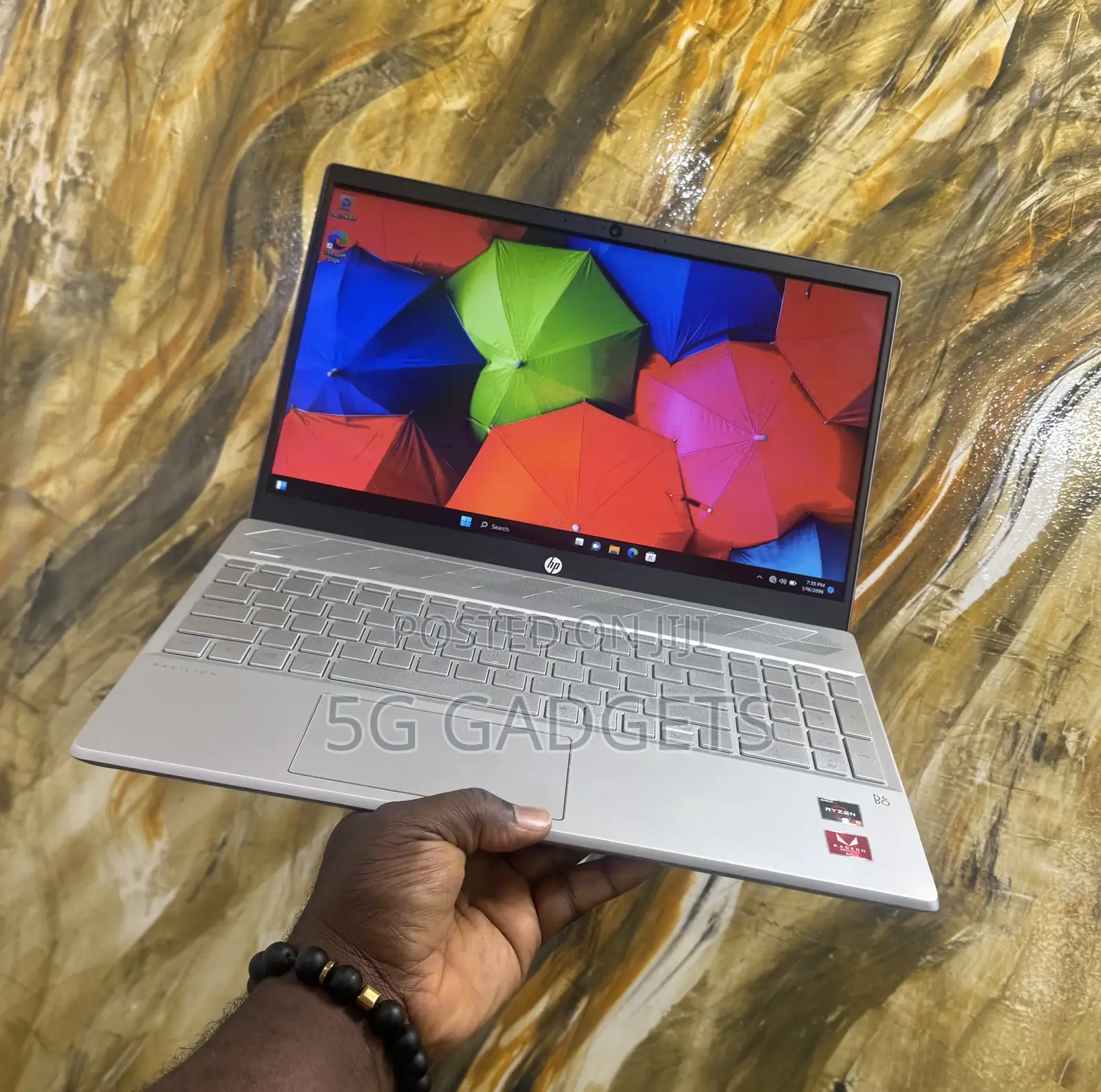 Laptop HP Pavilion 15 8GB AMD Ryzen 5 SSD 512GB