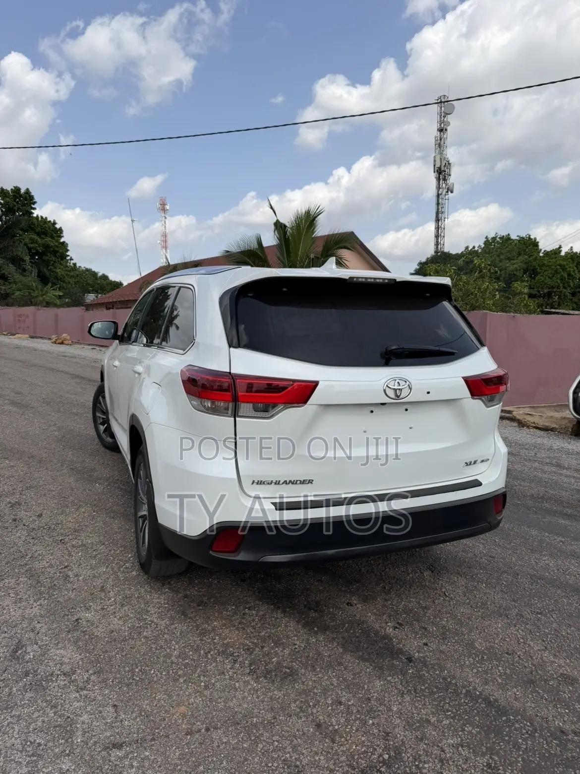 Toyota Highlander XLE 2019 White