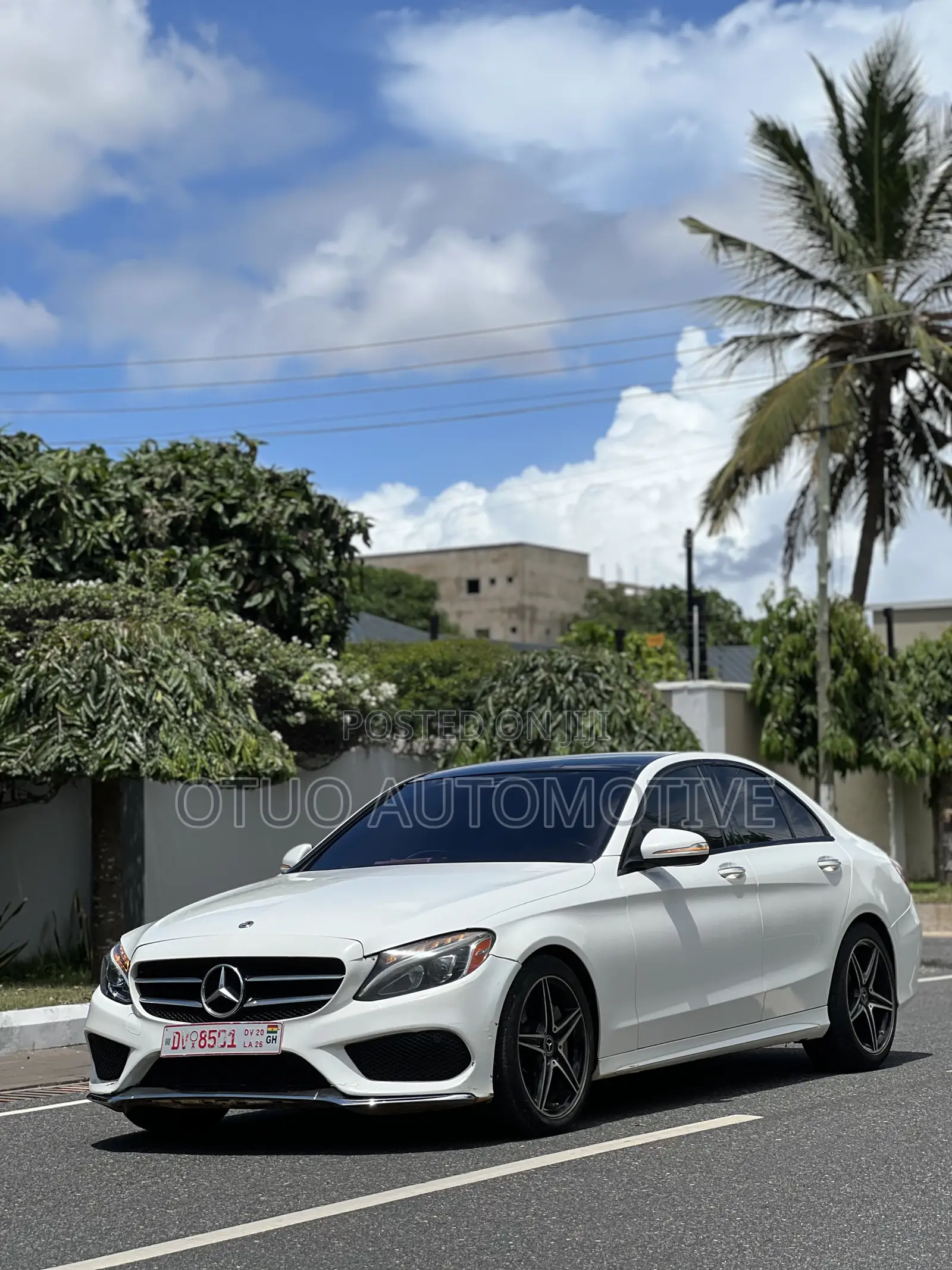 Mercedes-Benz C300 Base C300 AWD 4MATIC Sedan 2018 White