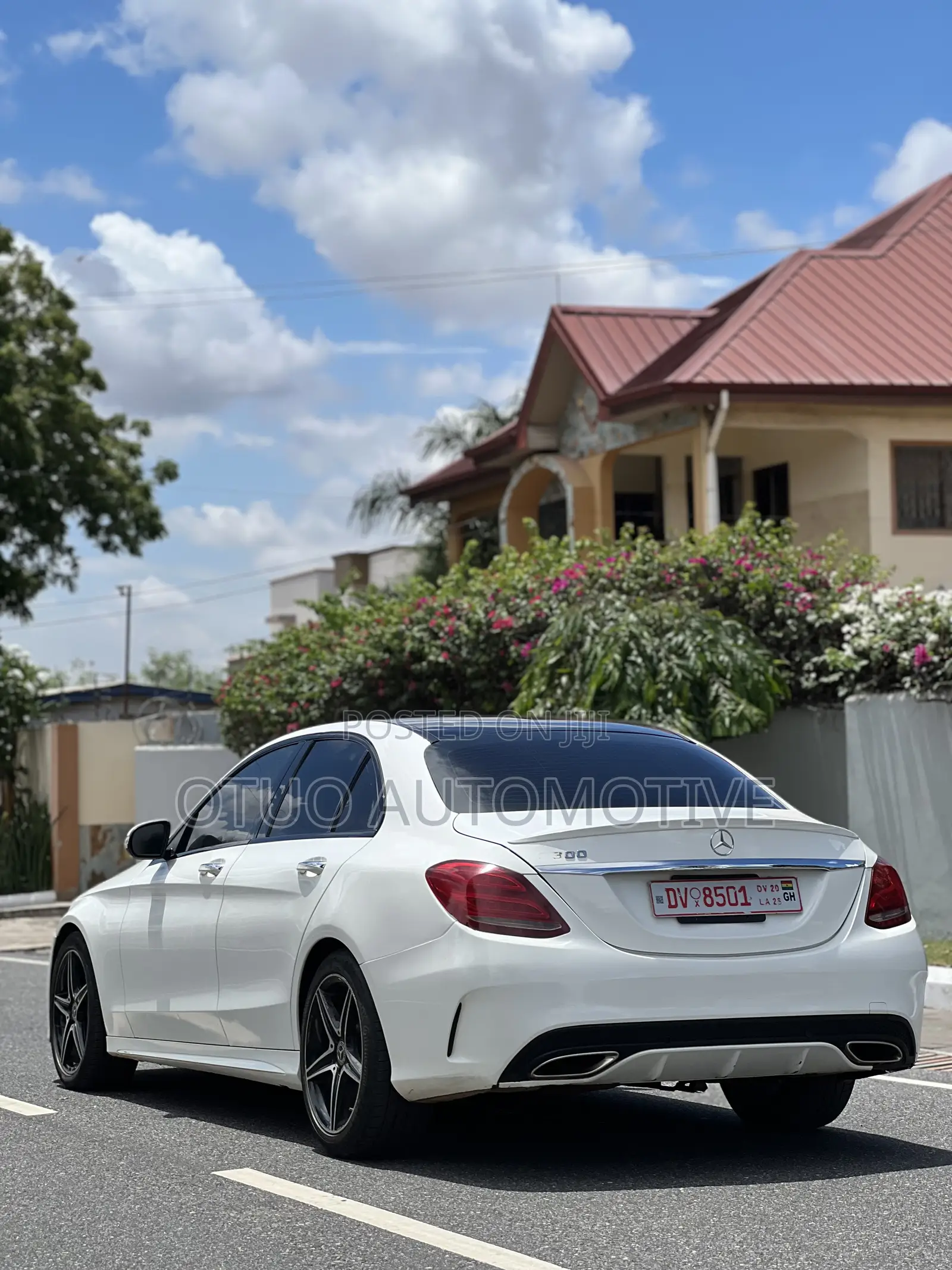 Mercedes-Benz C300 Base C300 AWD 4MATIC Sedan 2018 White