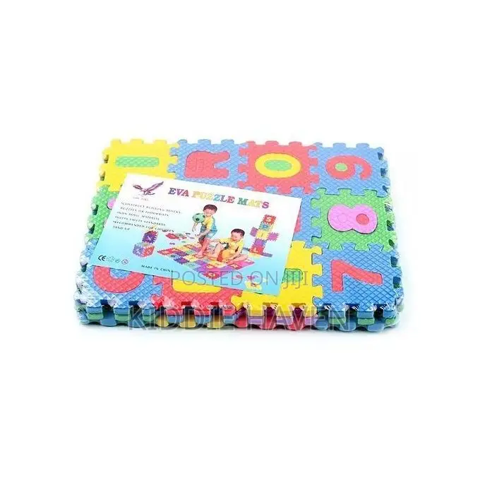Kids Alphabet Numbers Eva Puzzle Mat
