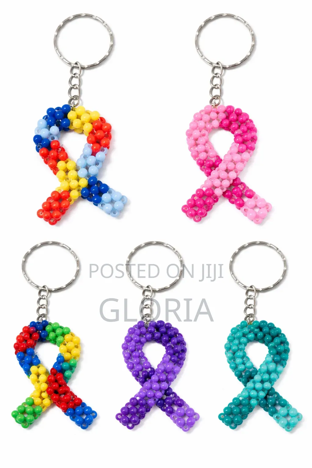 Beautiful Handmade Beaded Key Holders