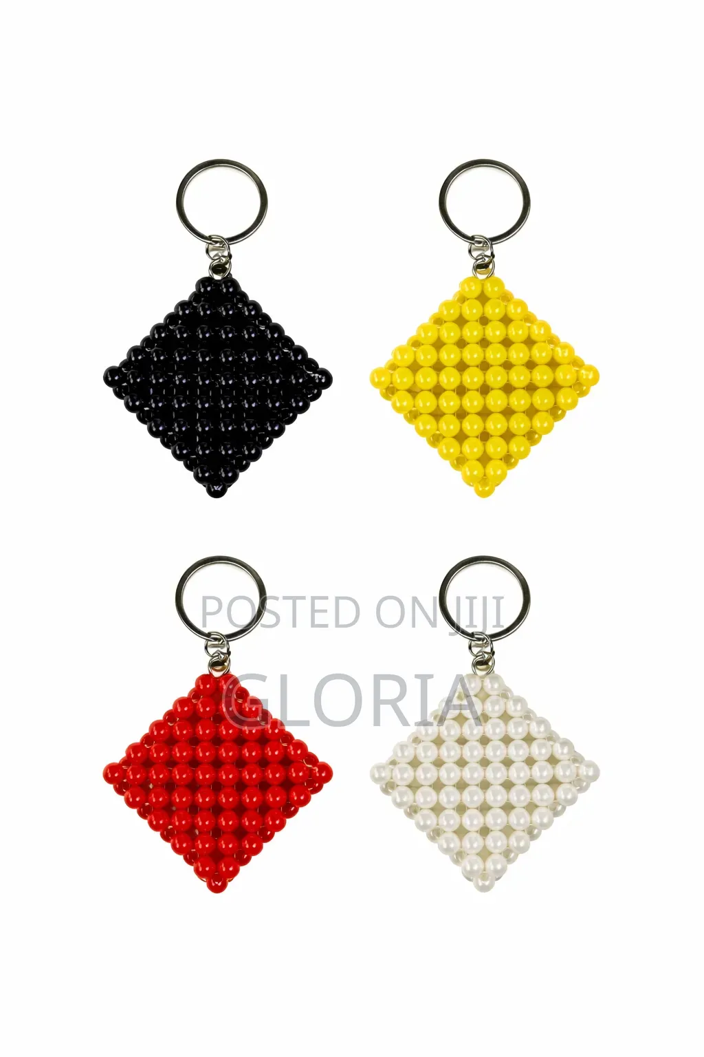 Beautiful Handmade Beaded Key Holders