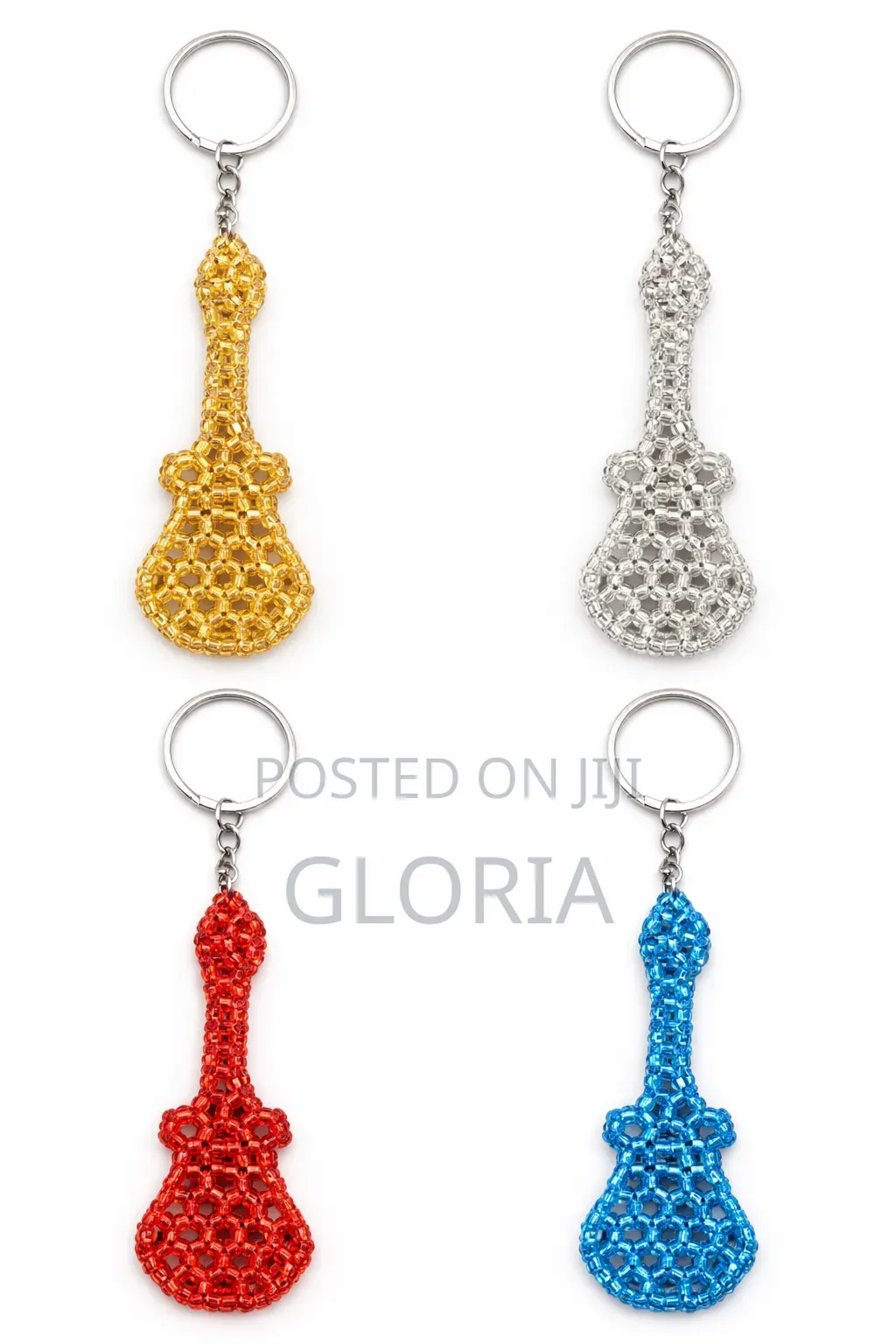 Beautiful Handmade Beaded Key Holders