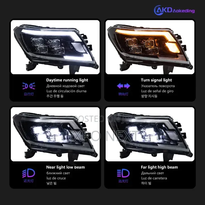 Nissan Navara Np300 2015-2020 50w Led Headlight