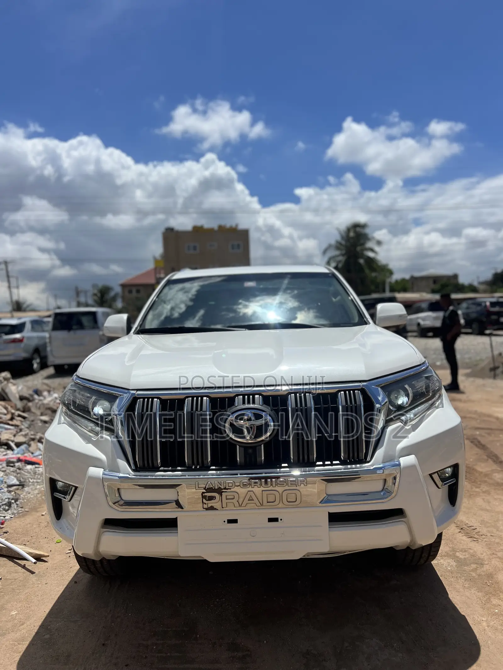 Toyota Land Cruiser Prado 2017 White