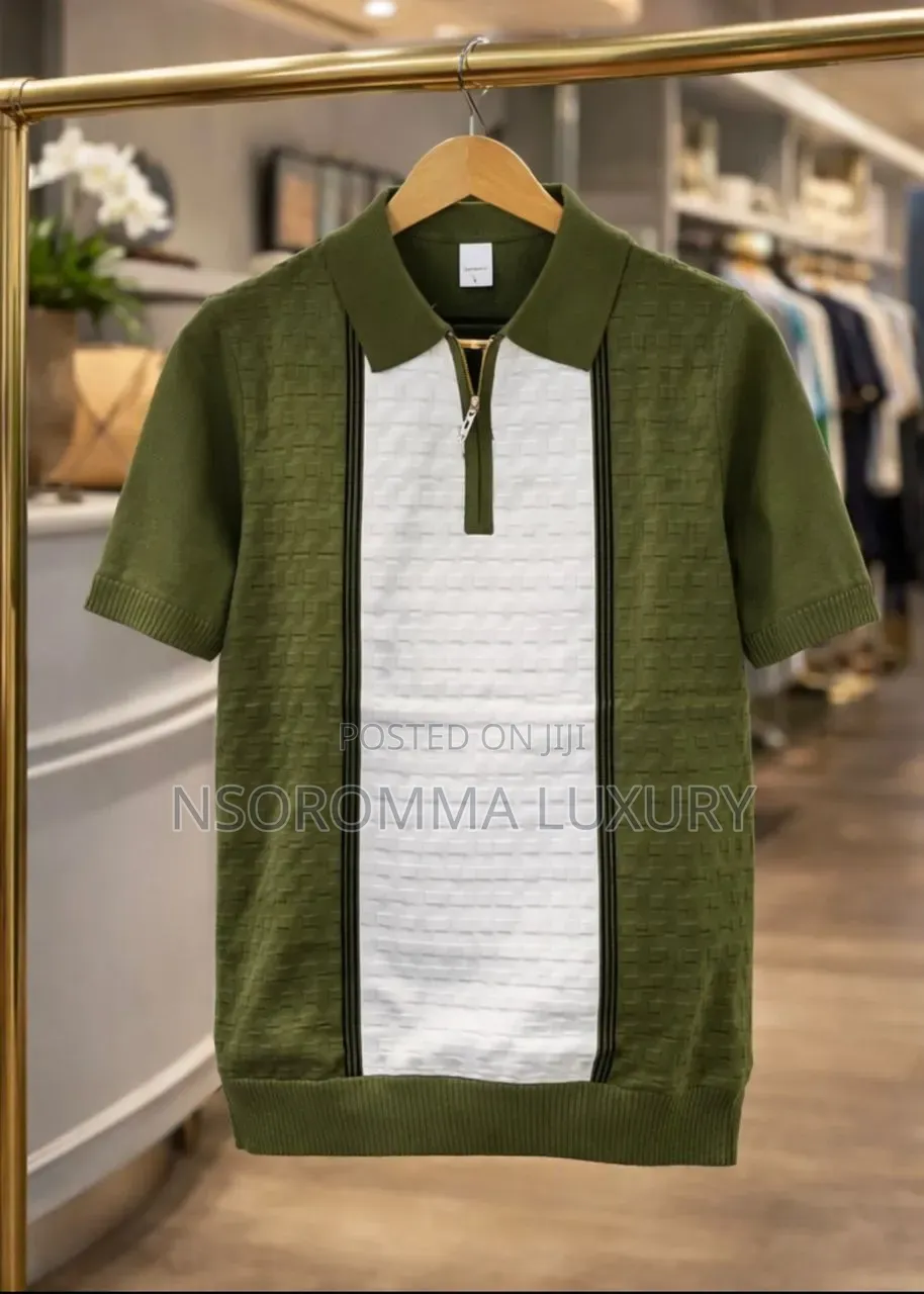 Quarter Zip Nitted Shirt