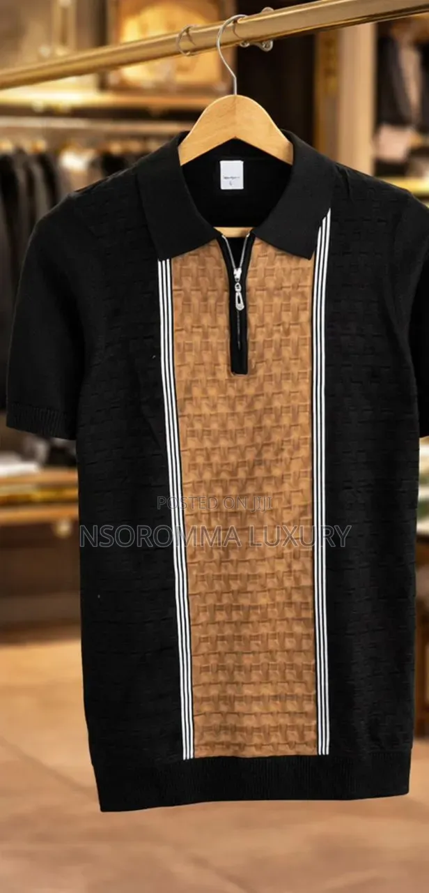 Quarter Zip Nitted Shirt