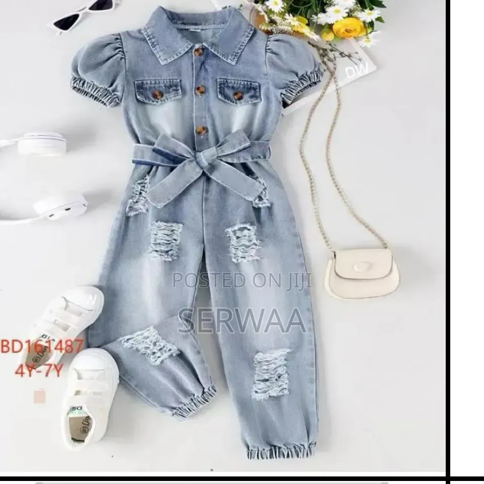 Jumpsuit for Girls 4-7 Years