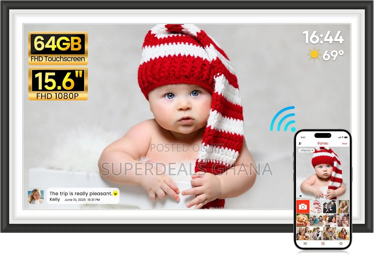 Frameo 15.6 Inch Wifi Digital Photo Frame
