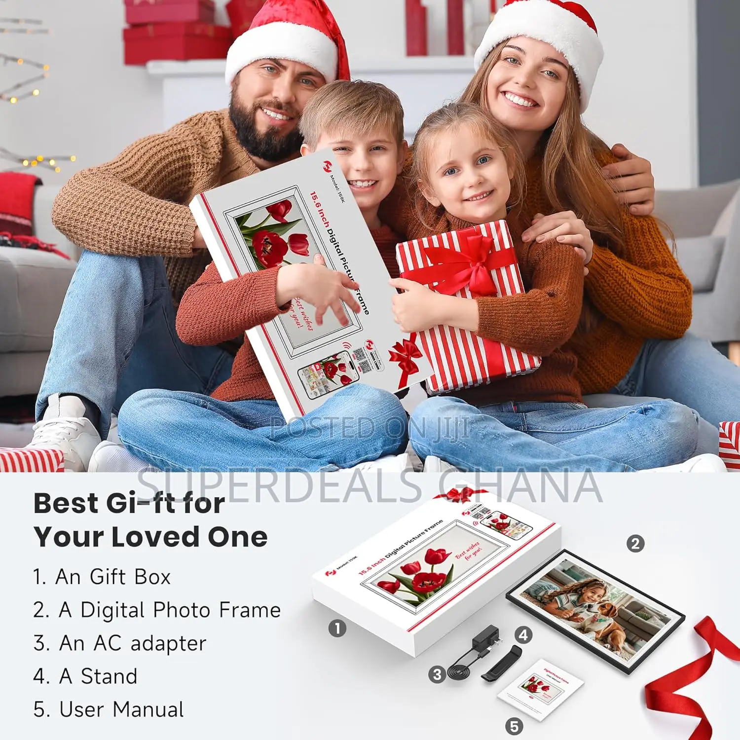 Frameo 15.6 Inch Wifi Digital Photo Frame