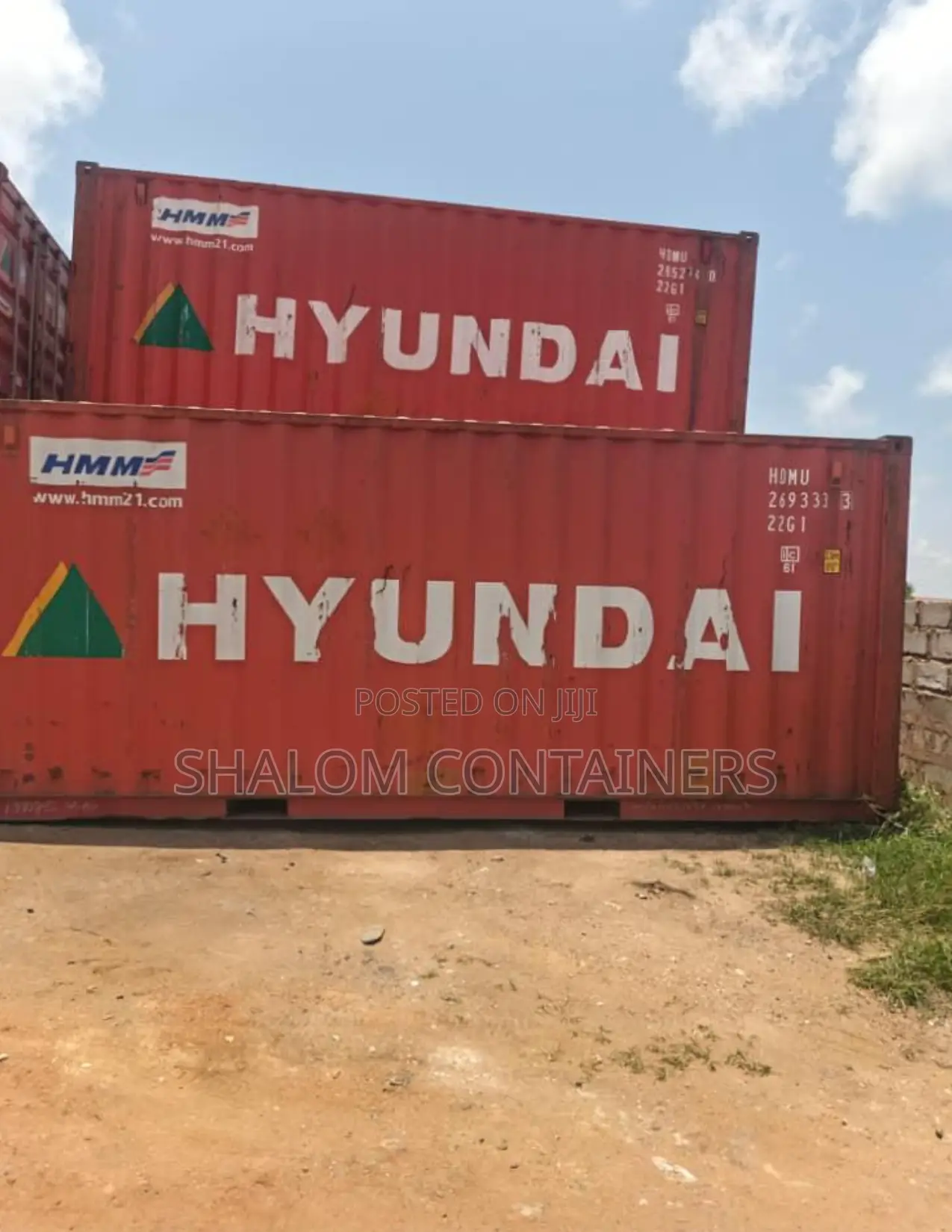 Reduce to Clear: 20ft Empty Dry Containers Available for Sale