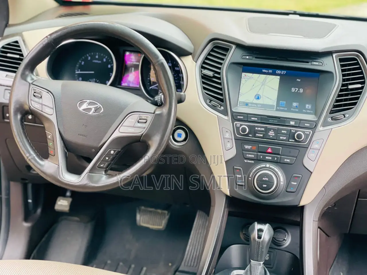 Hyundai Santa Fe SE Ultimate AWD 2017 Black