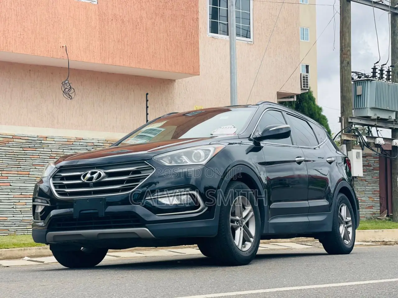 Hyundai Santa Fe SE Ultimate AWD 2017 Black