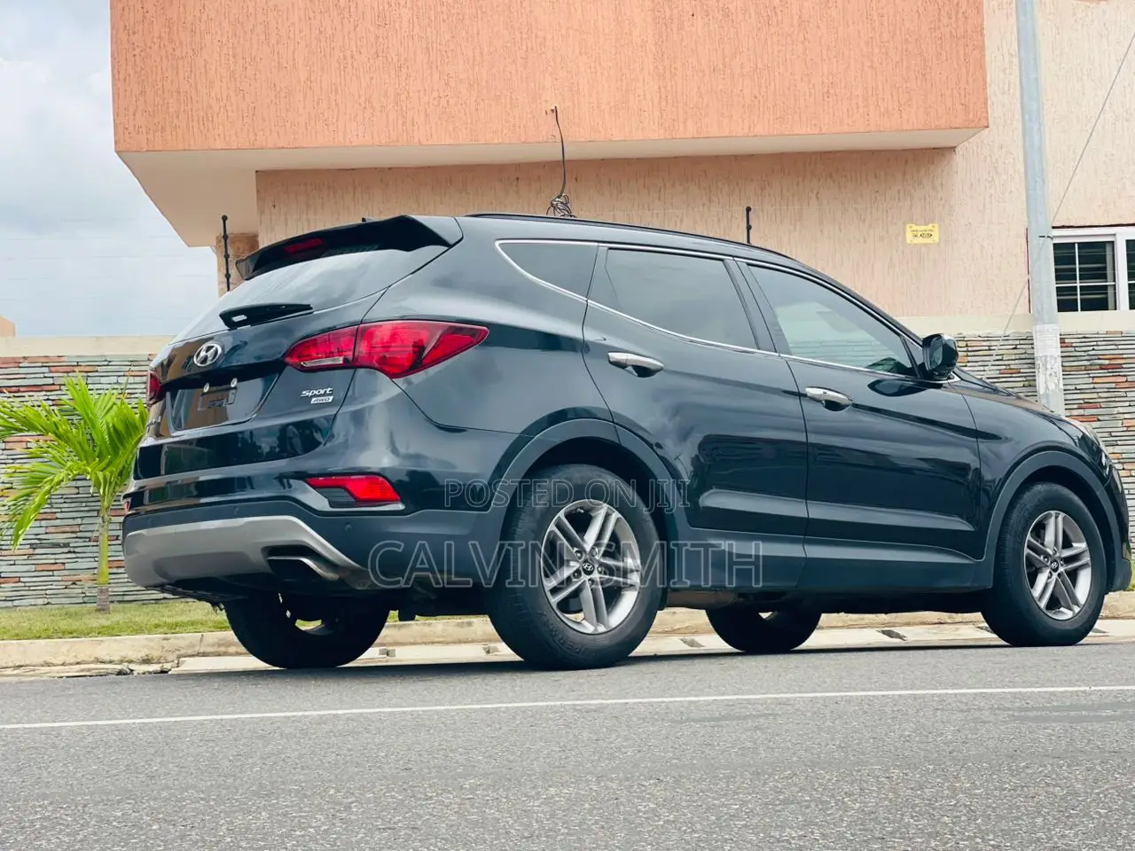 Hyundai Santa Fe SE Ultimate AWD 2017 Black