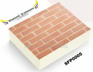 Shalomcontainers Insulated Fiber Panels for Constructions