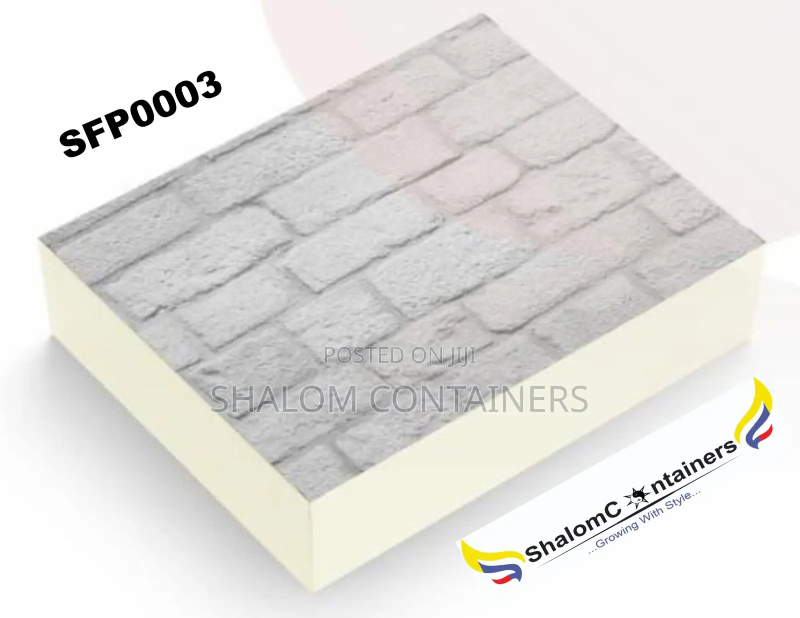 Shalomcontainers Insulated Fiber Panels for Constructions