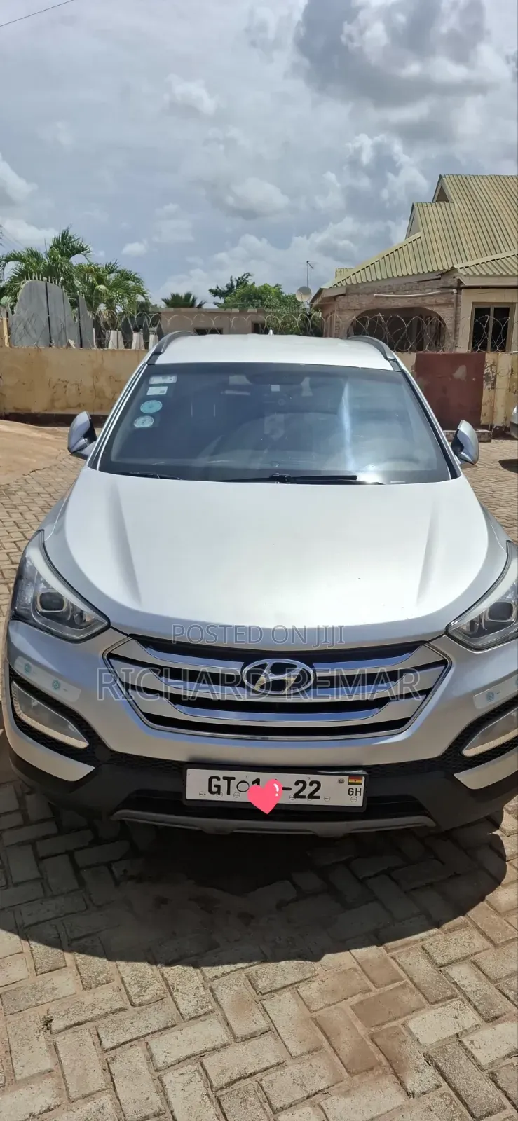Hyundai Santa Fe 2015 Silver